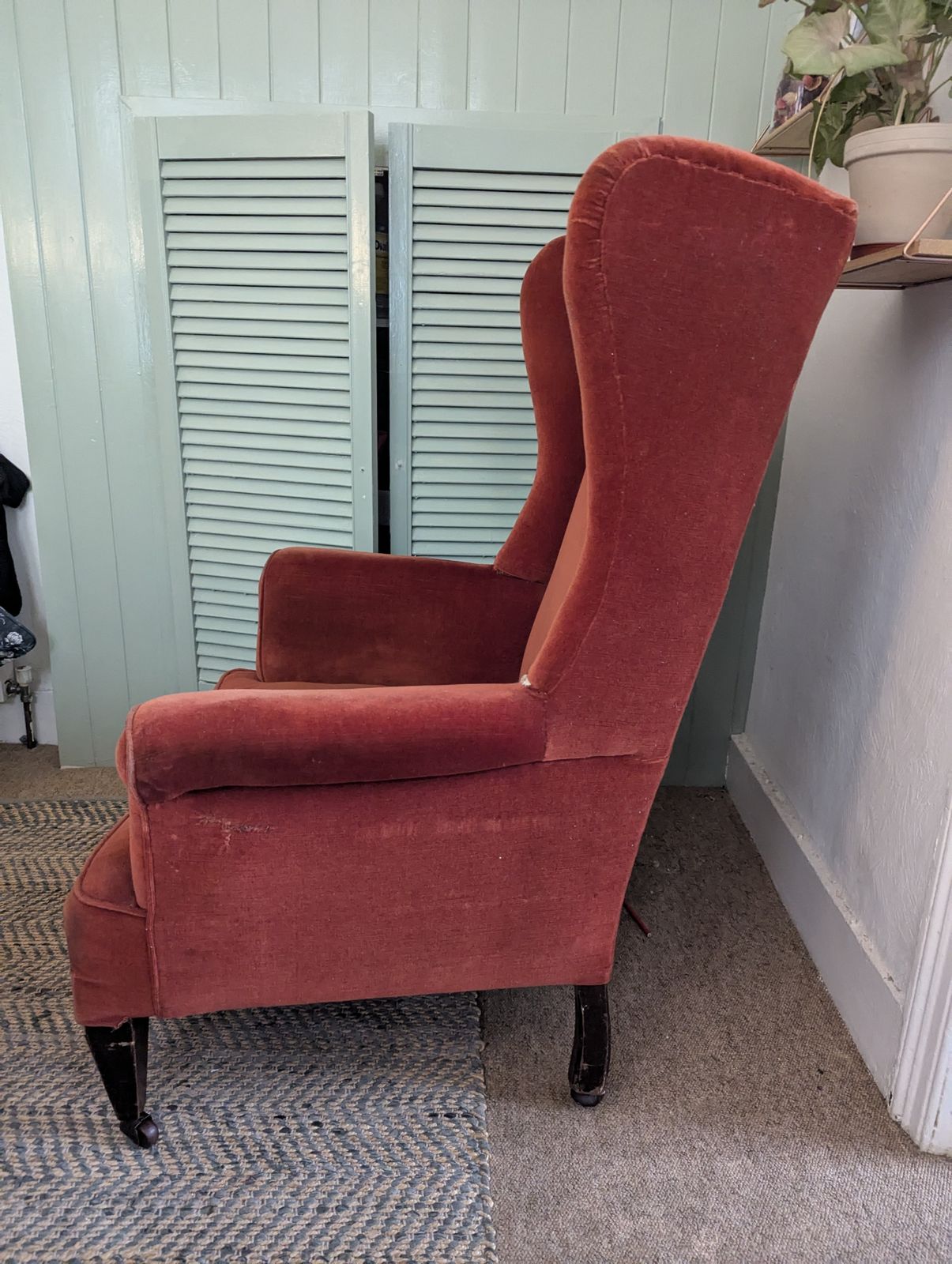 Vintage Wingback Chair photo furniture