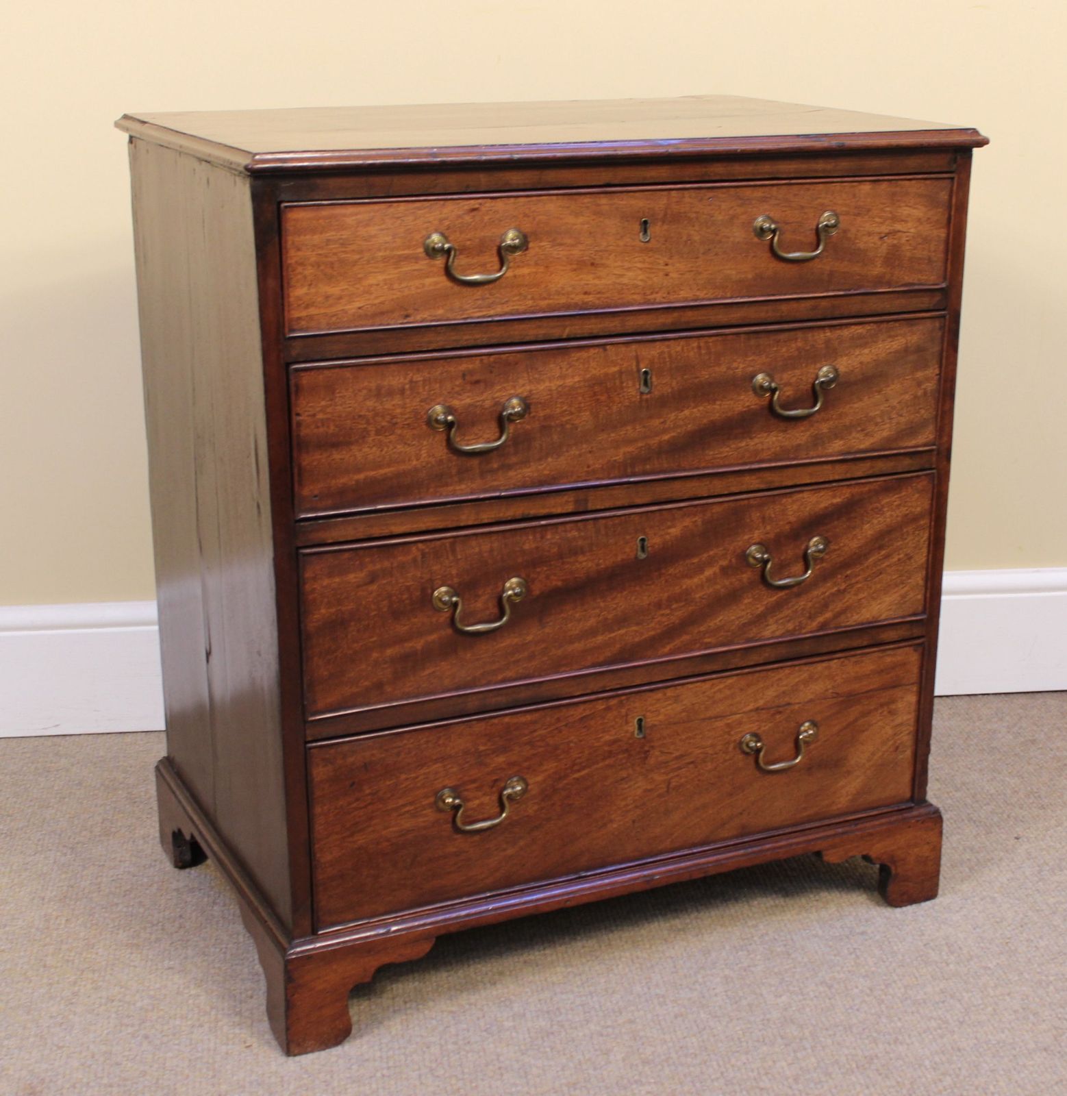 19thc Mahogany Chest Of Drawers photo furniture