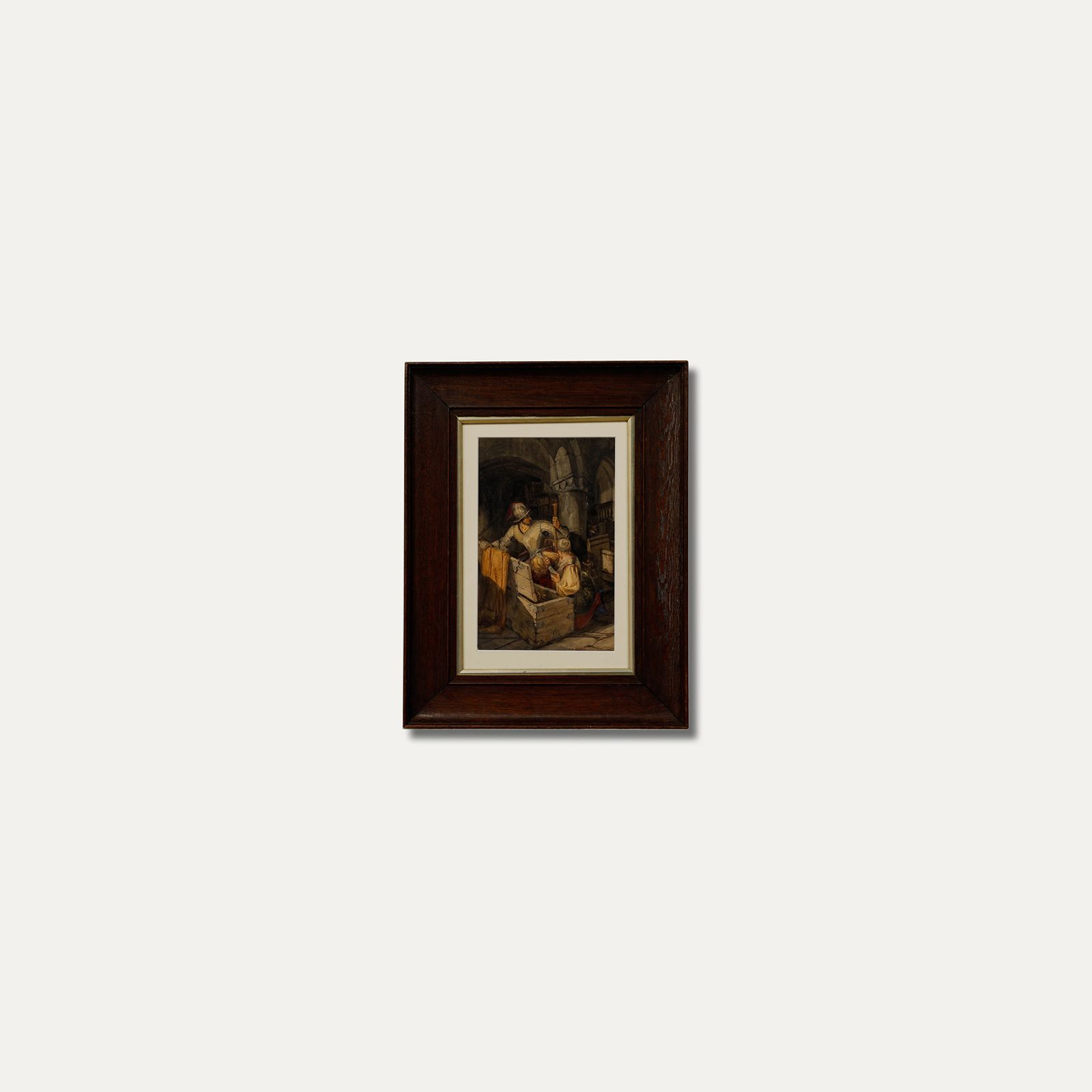 Follower Of Rosetti  1874 Watercolour, The Loot photo buy