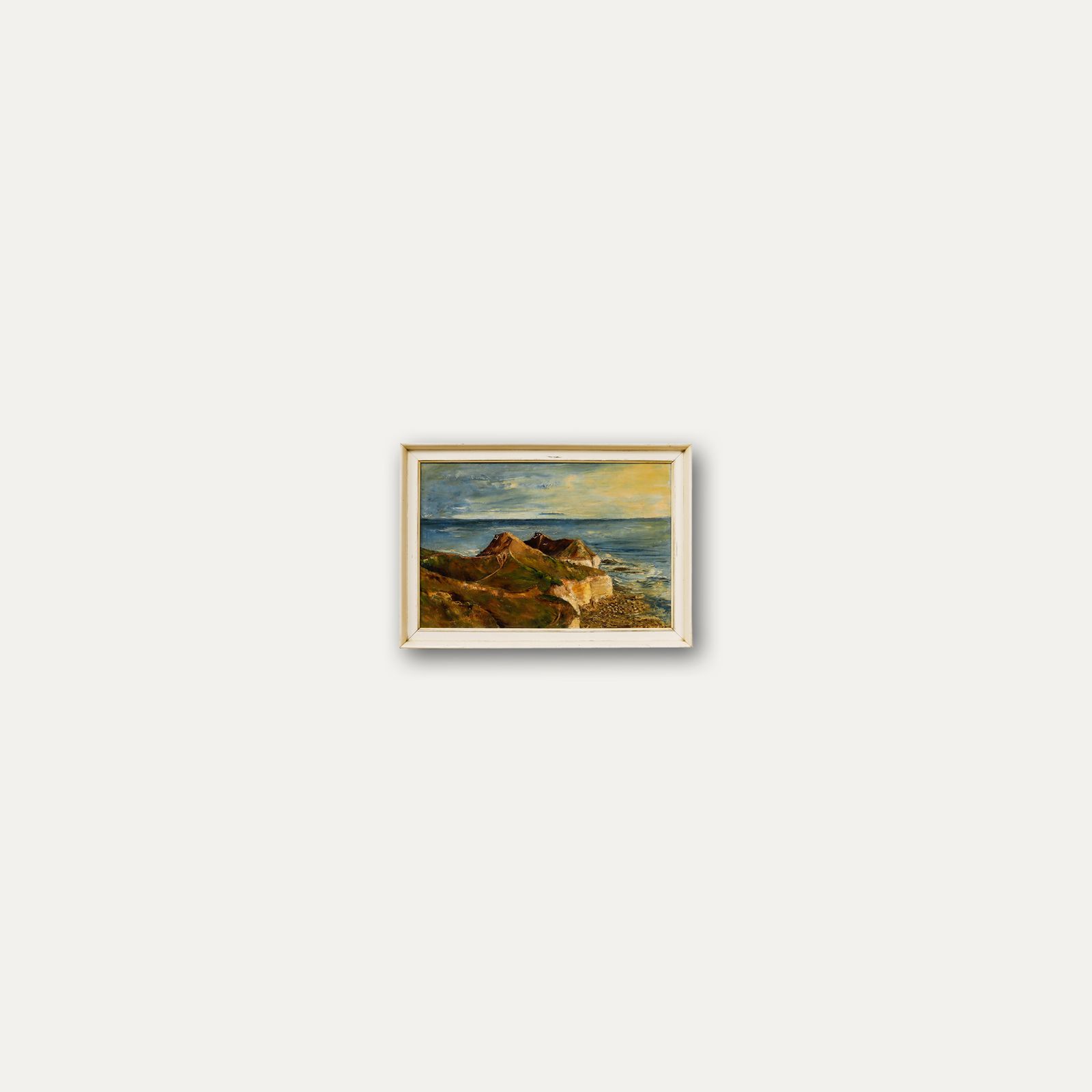 Gwen Howard  20th Century Oil, North Landing, Flamborough photo vinterior