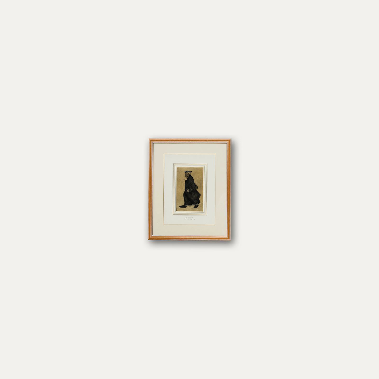 Attrib. William Niven (1890 1947) Framed Watercolour, Portrait Of A Cleric photo vinterior