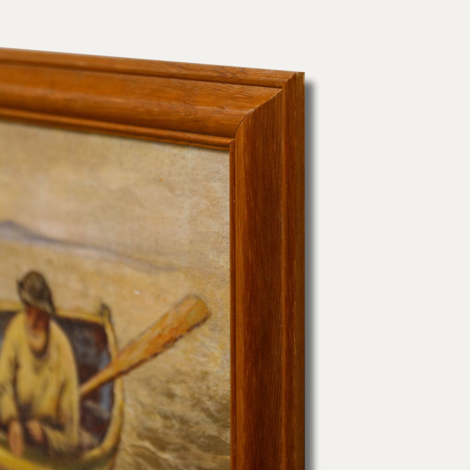 After Harold Harvey Framed 20th Century Oil, In The Whiting Ground photo vinterior