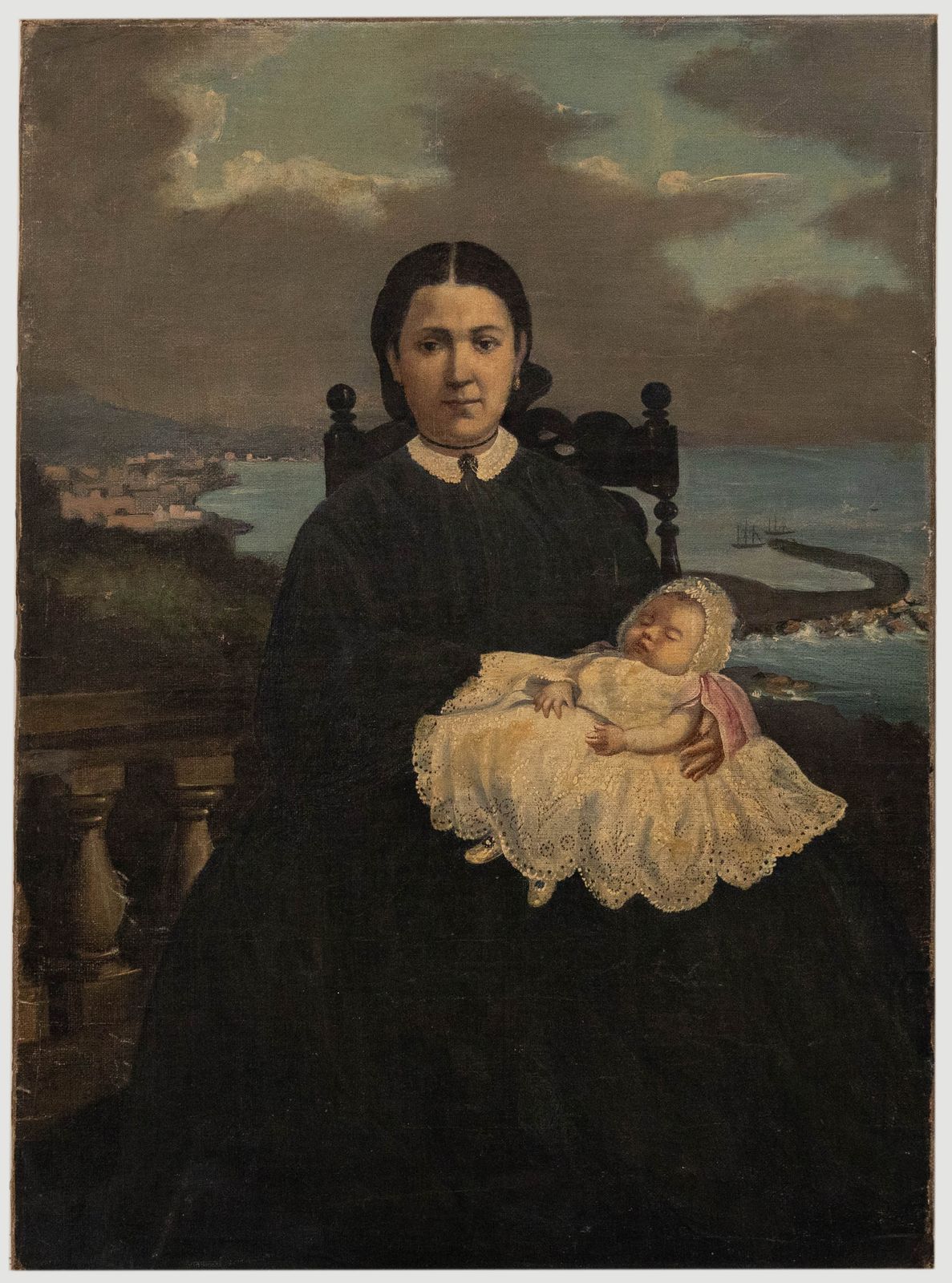 Attrib. Lucien Lévy Dhurme (1865 1953) Late 19th Century Oil, Christening