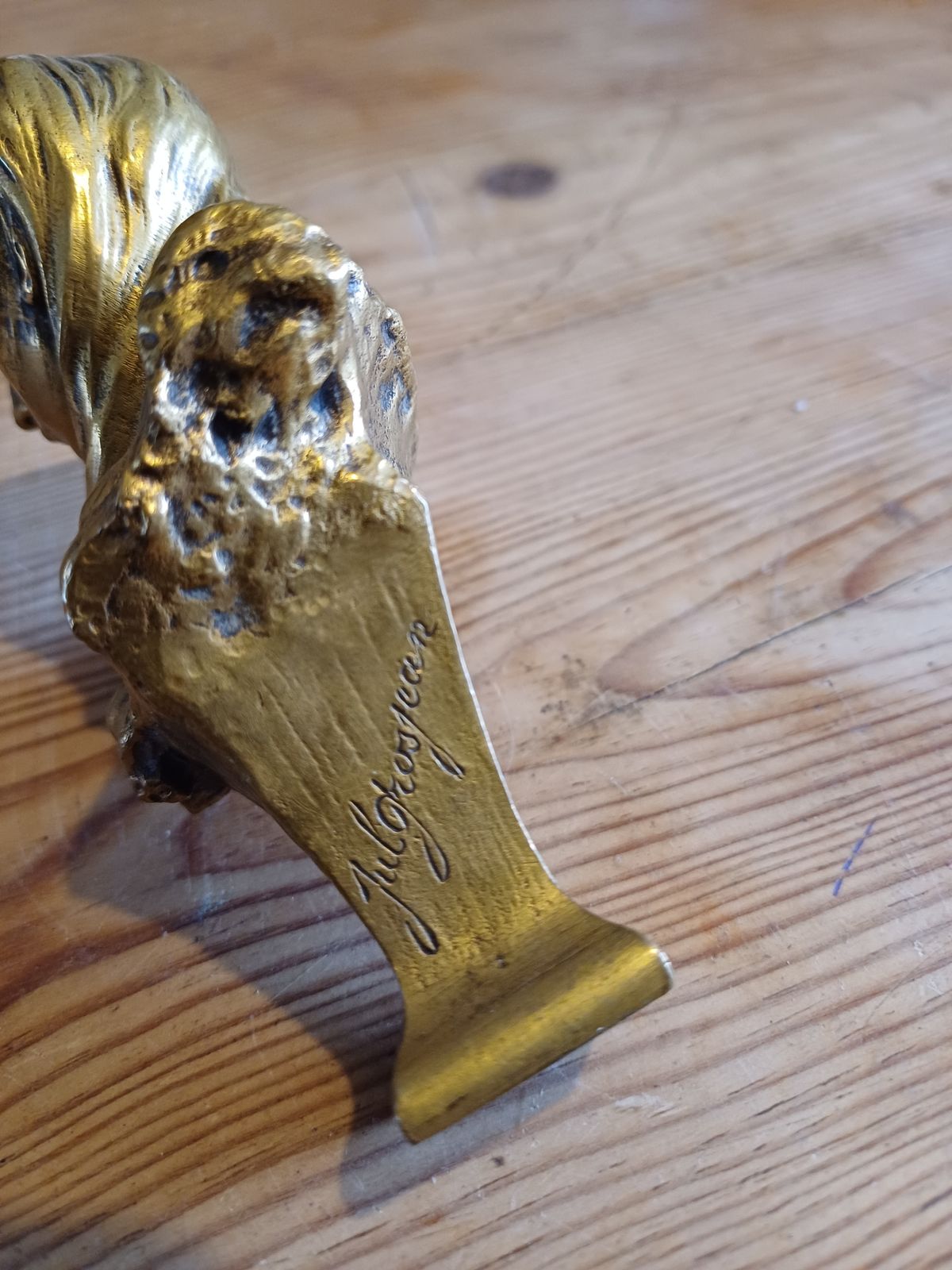 Jules Aimé Grosjean 1872 1906 Gilt Bronze 19th Bust Of Young Woman photo Art