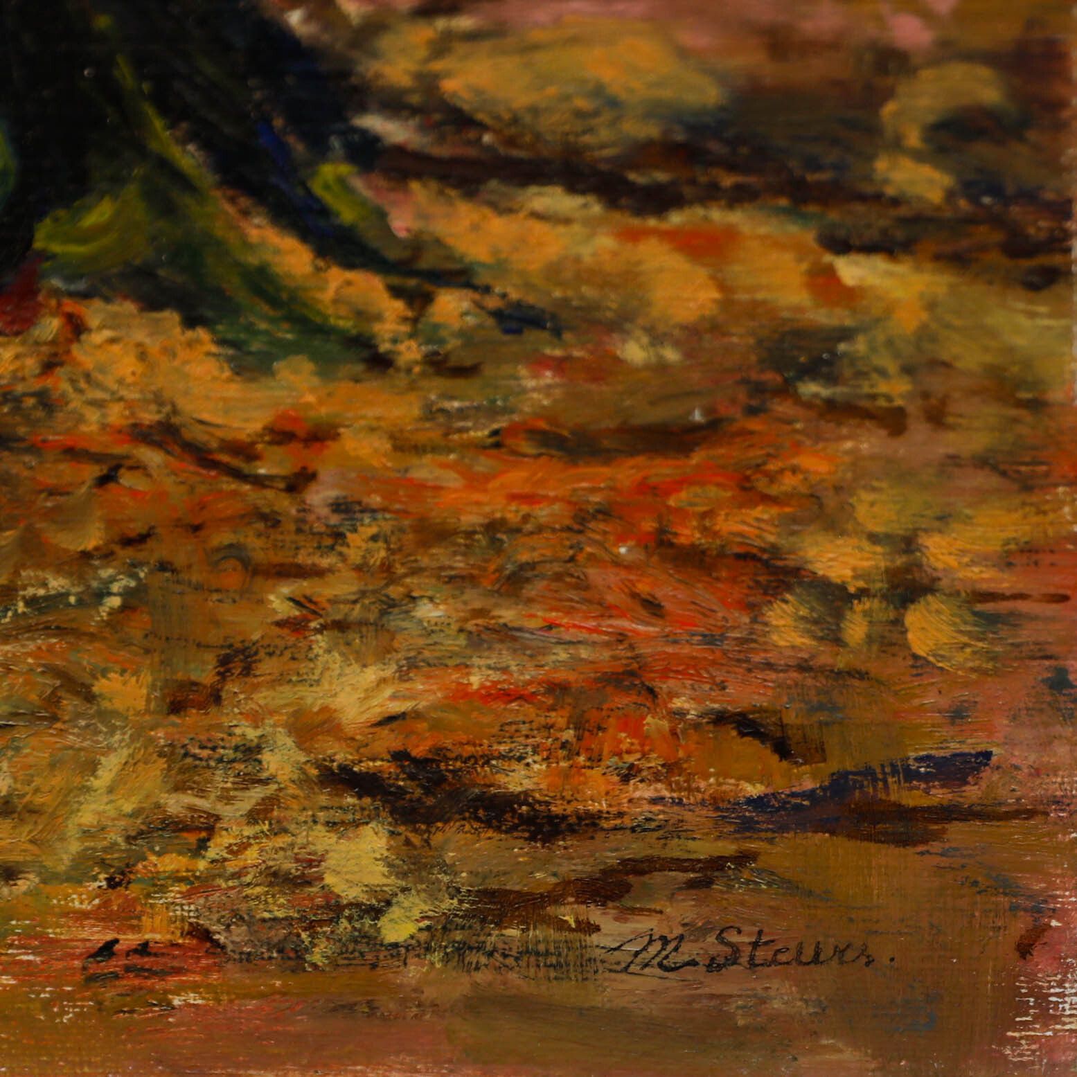 M. Steurs  Contemporary Oil, Autumn Forest photo 151.0