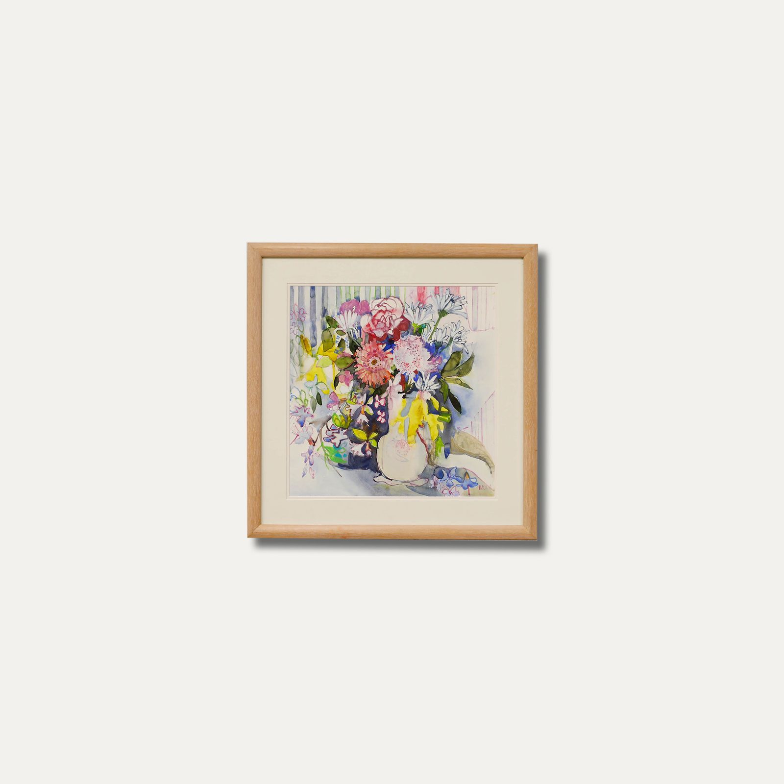 Nola Armstrong 20th Century Mixed Media, Anniversary Flowers photo buy
