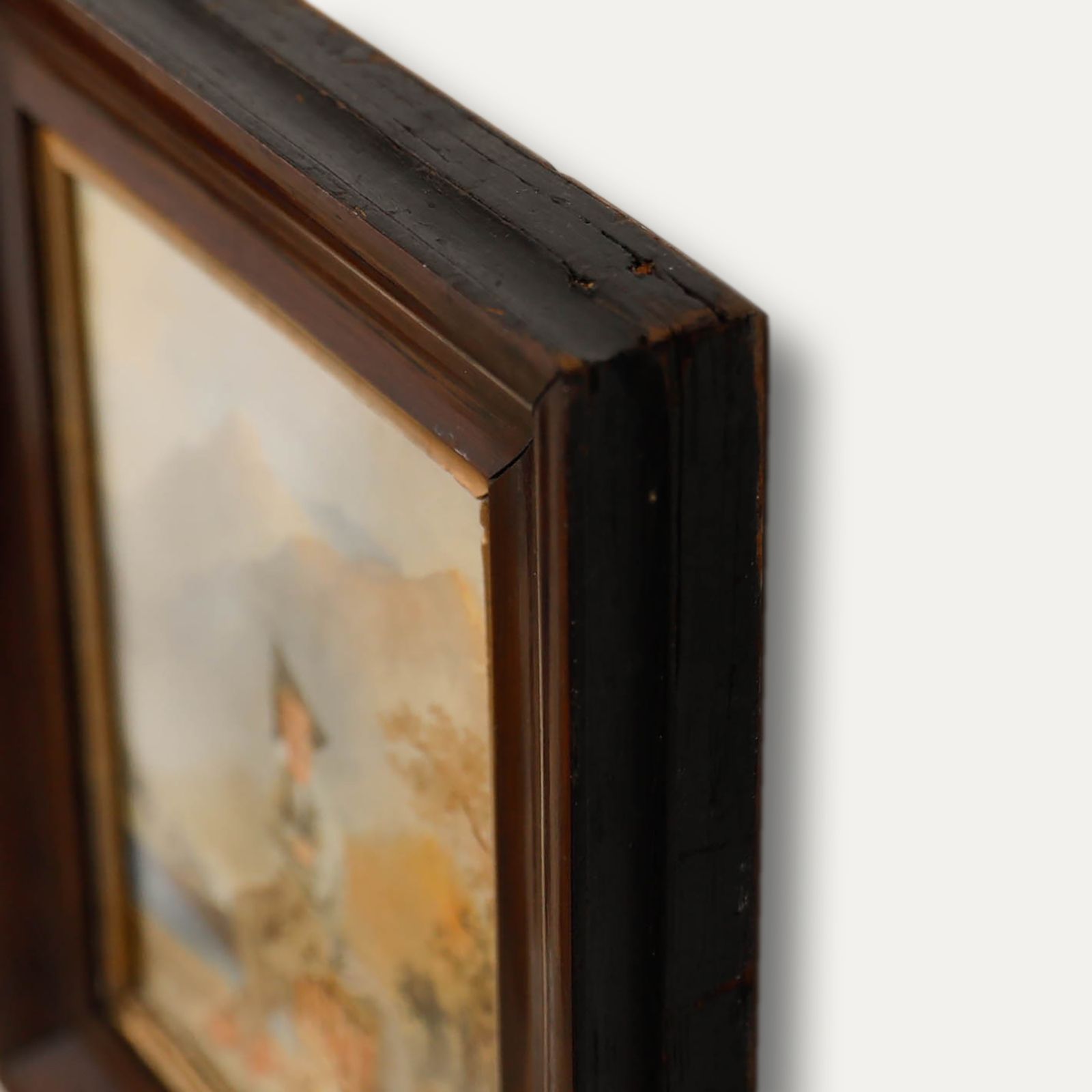 Early 19th Century Watercolour Foxcatcher photo 174.0