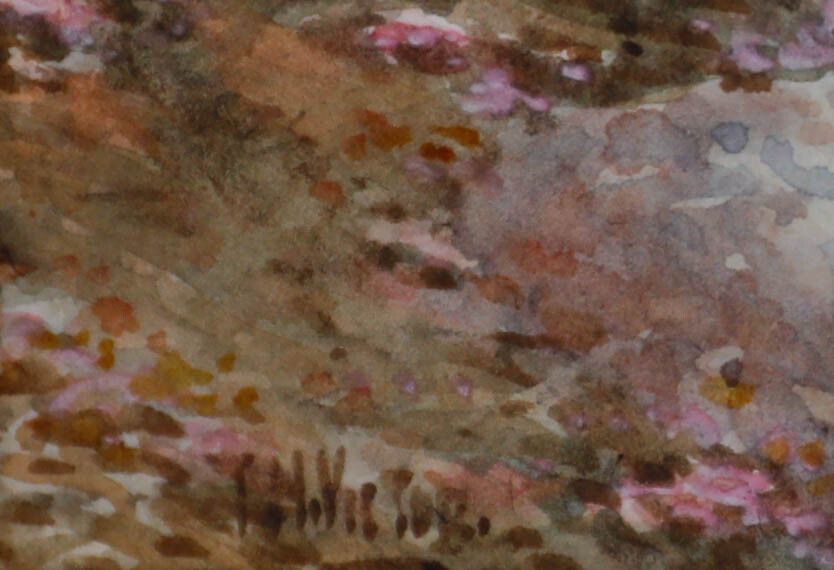 Thomas Herbert Victor (1894 1980) Watercolour, St Clement's Isle photo vinterior