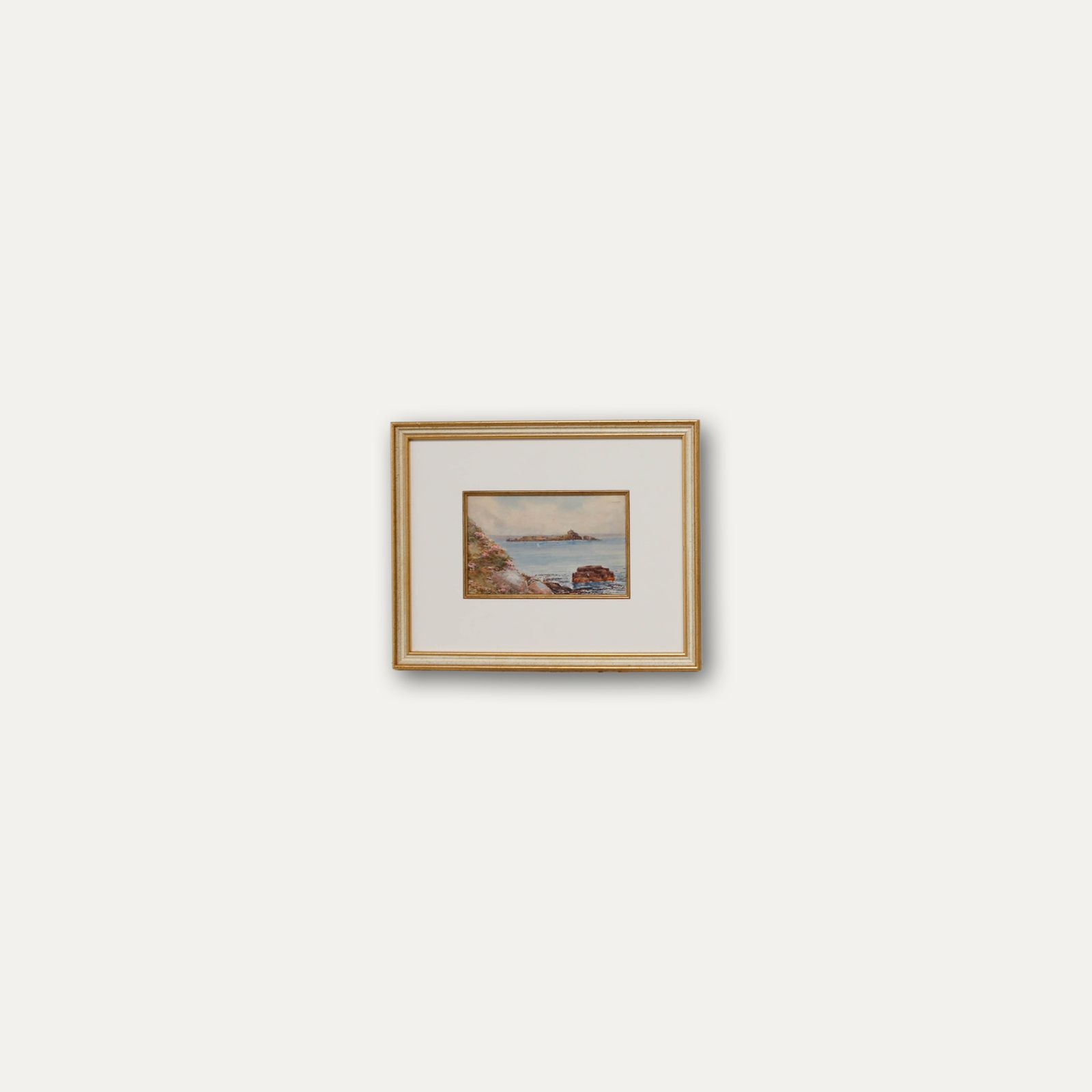 Thomas Herbert Victor (1894 1980) Watercolour, St Clement's Isle photo buy