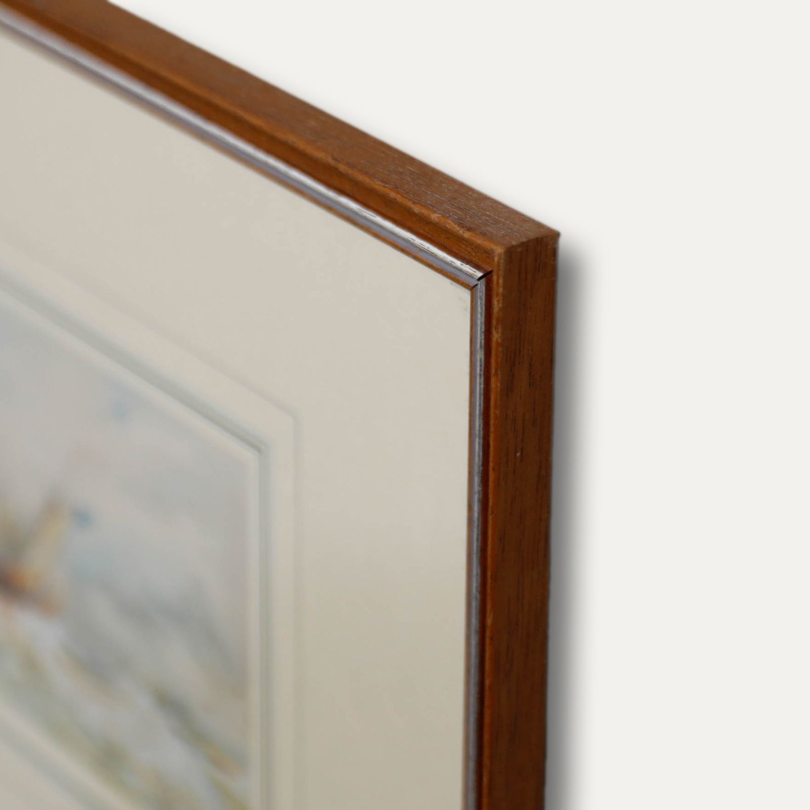 Framed Late 19th Century Watercolour Dutch Ships In Choppy Waters photo 135.0