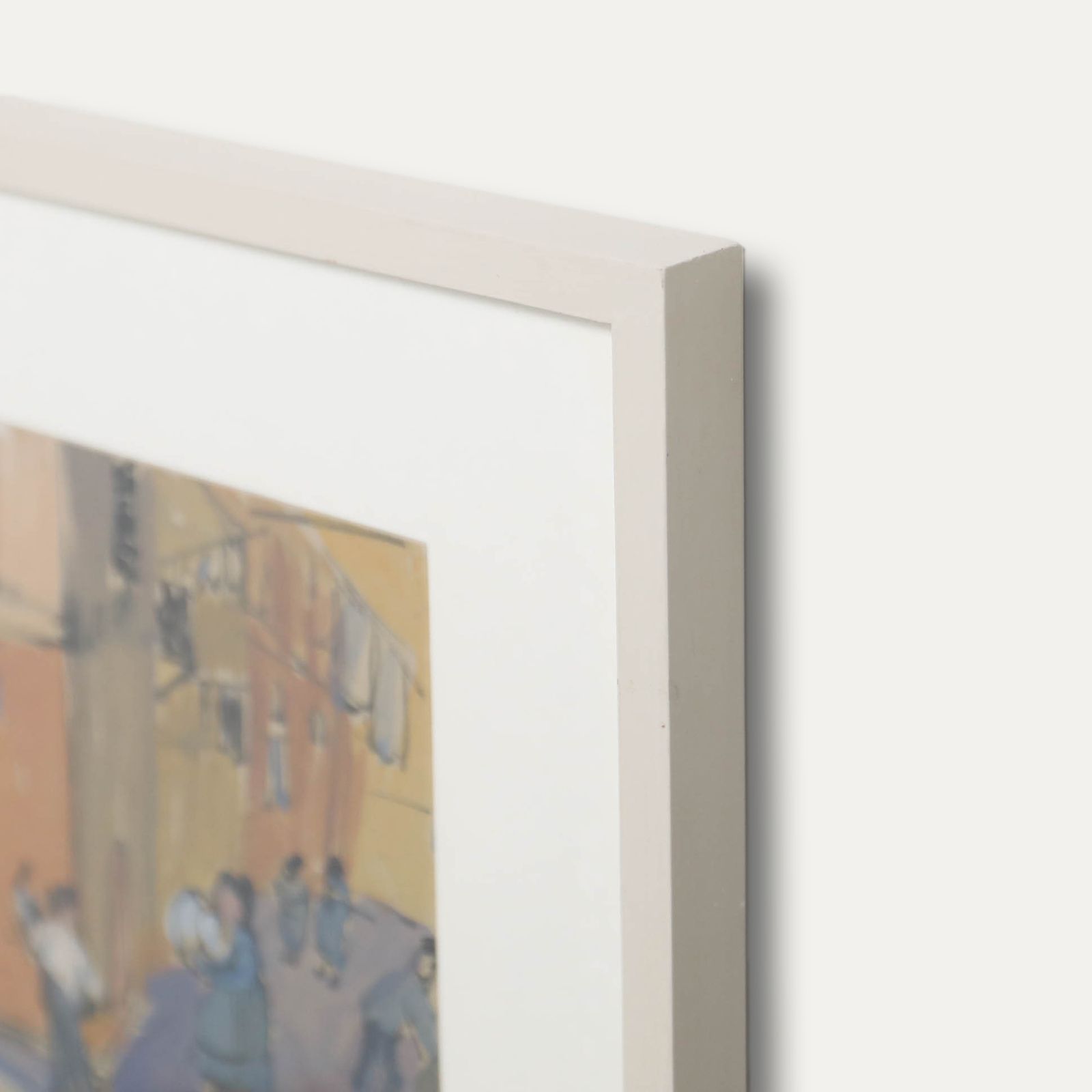 Elizabeth Hinde Framed Mid 20th Century Watercolour, Square Of The Tortoises photo 183.0