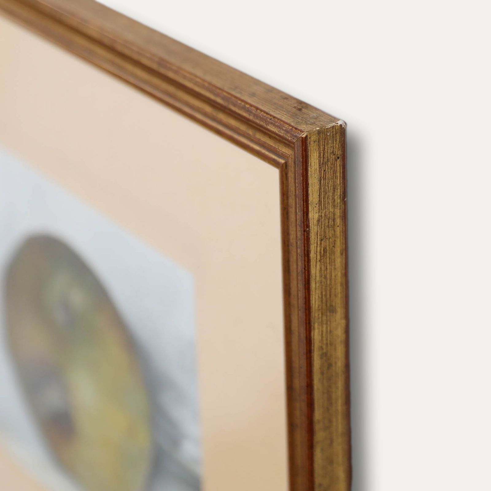 Framed 20th Century Oil Still Life Of A Cooking Apple photo 128.0
