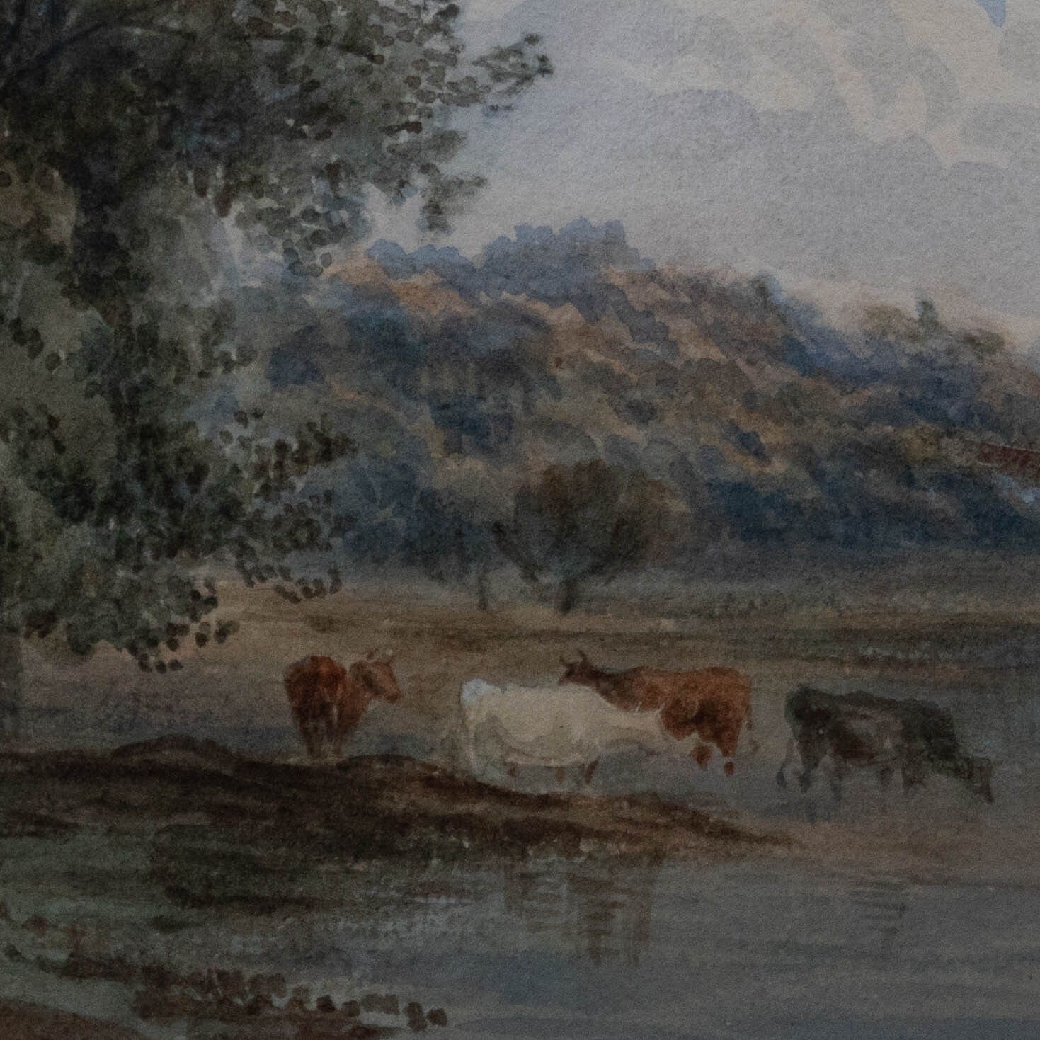 S. Shepherd (Fl.1865 1895) Late 19th Century Watercolour, Near Arundel, Sussex photo Art