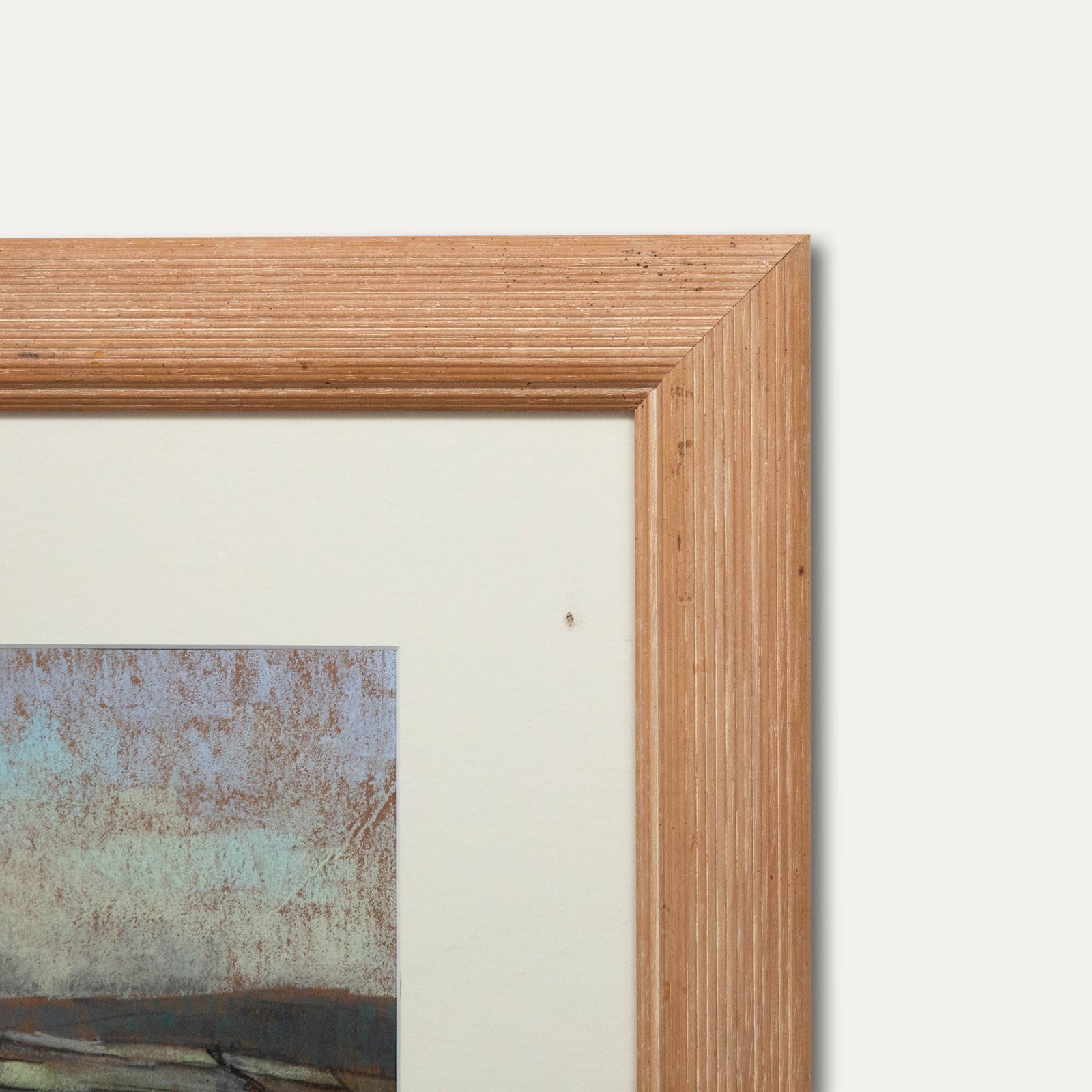 W.F Framed 20th Century Pastel, The Big Field photo 164.0