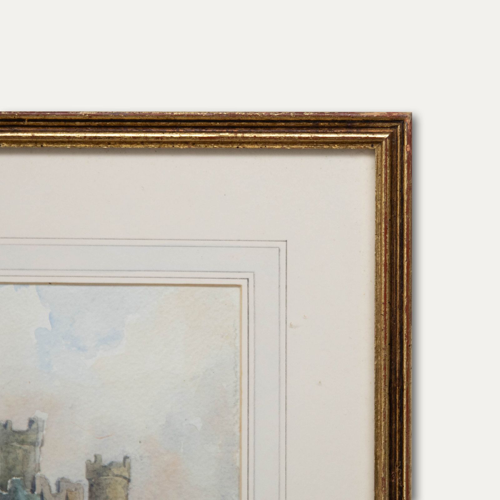 Helen Priscilla Seddon Stisa (1891 1975) Watercolour, Conwy Castle photo 164.0