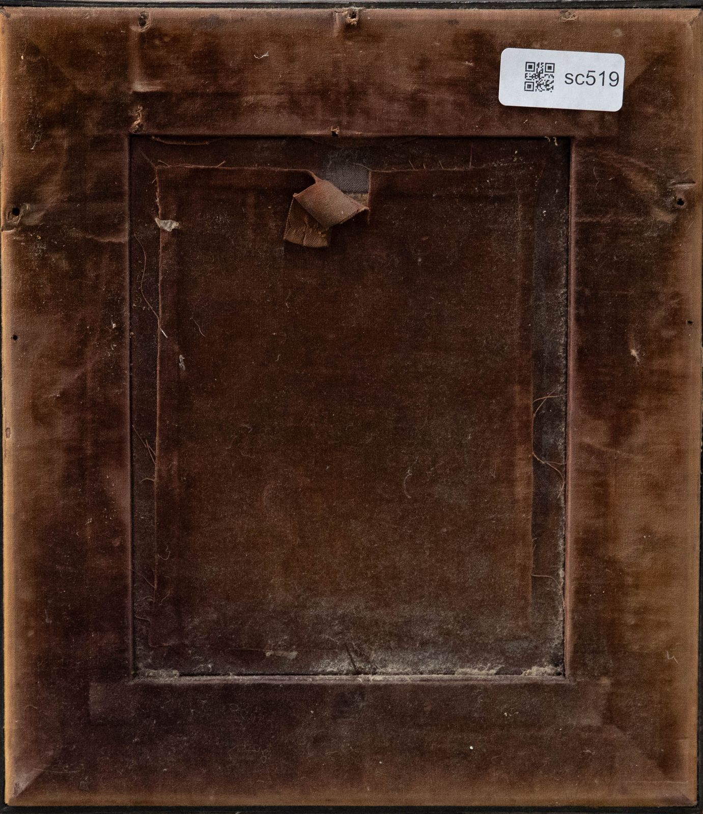 19th Century Watercolour Artist's Self Portrait photo for sale