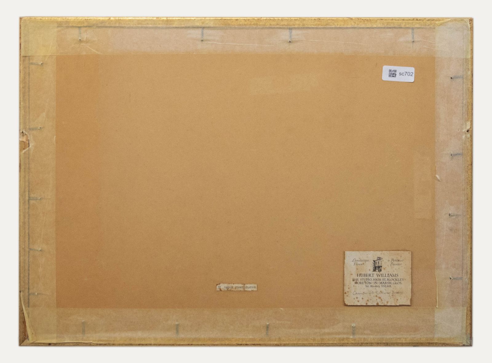 Hubert John Williams (1905 1989) Watercolour, Canon Street Railway Bridge 93 photo for sale