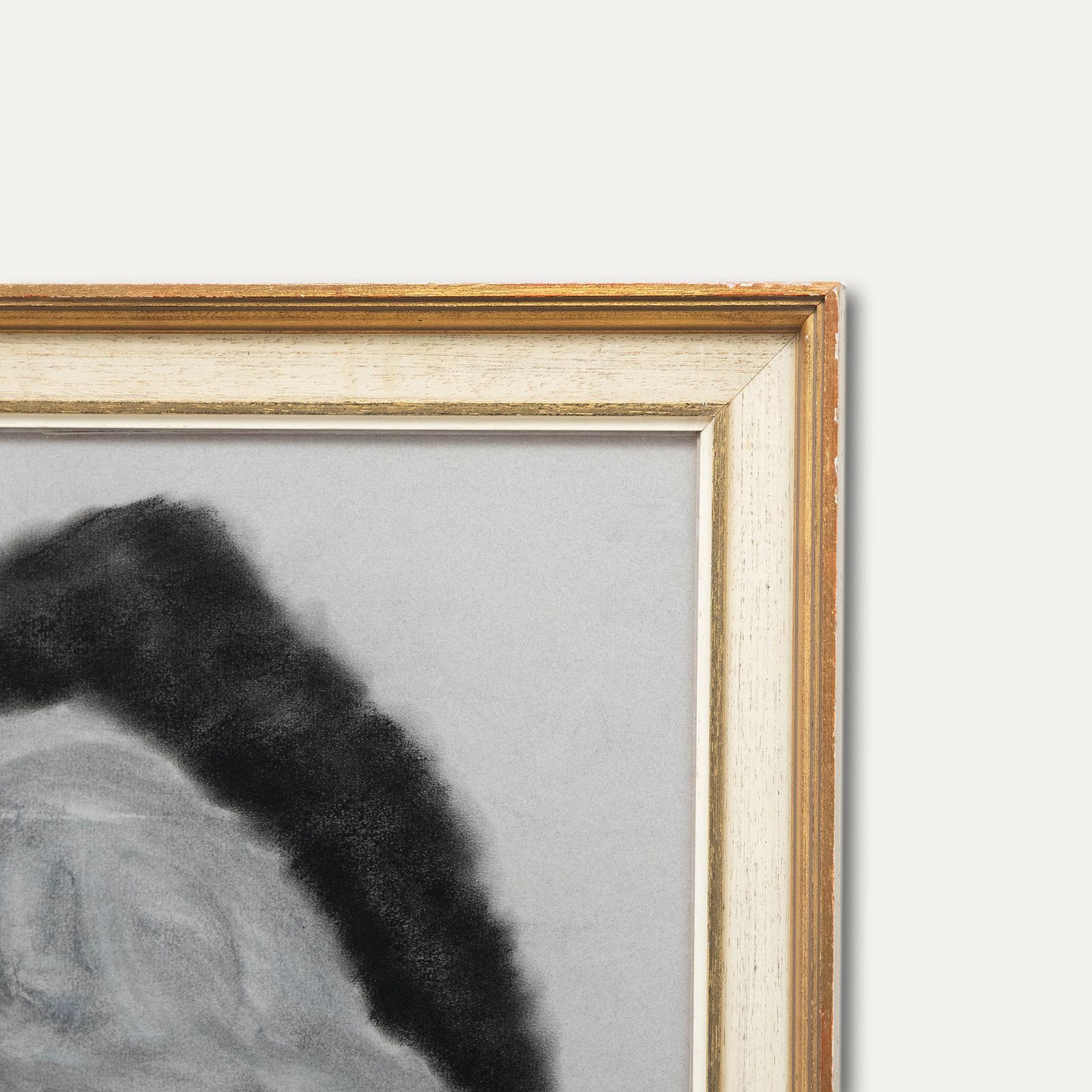 Frances Cohen Gillespie (1939 1998) Charcoal Drawing, Deep Thinker photo 162.0
