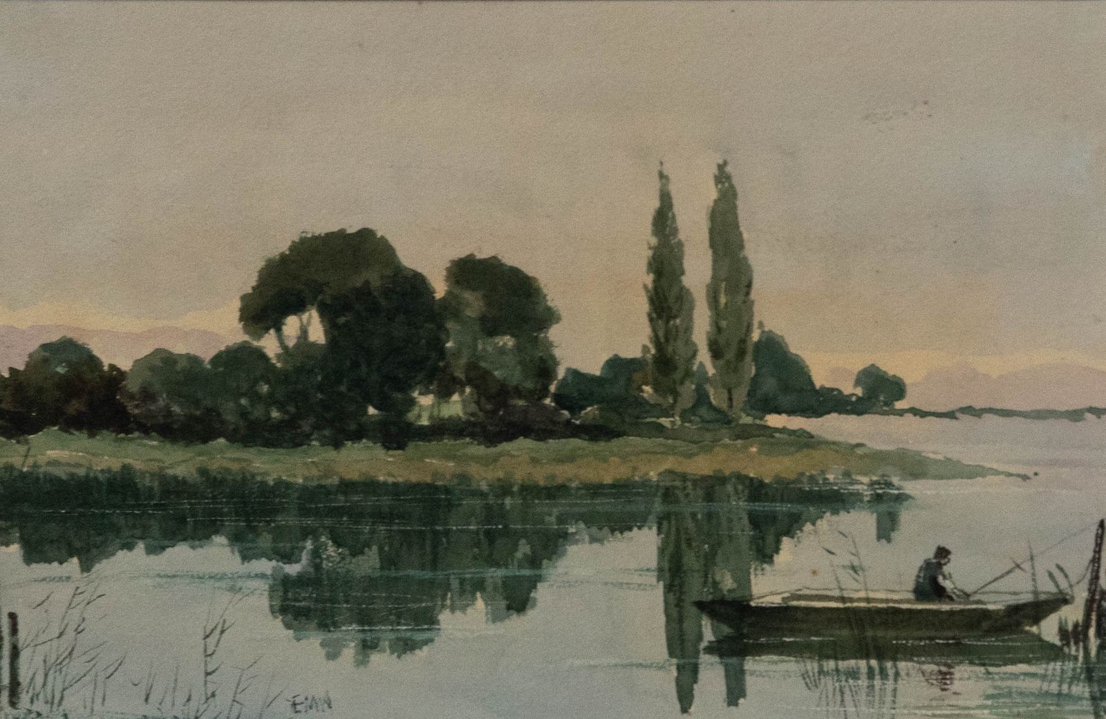 Edmund Morison Wimperis (1835 1900) Late 19th Century Watercolour, Fishing photo furniture