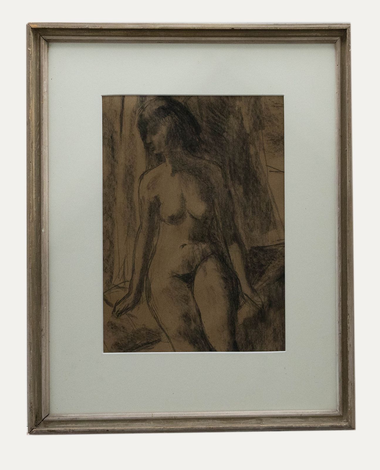 Lady Diana Milles  Mid 20th Century Charcoal Drawing, Phylida