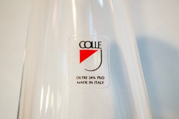 Olpe Model Oil And Vinegar, Salt And Pepper Set By Angelo Mangiarotti For Colle Cristallerie, 1986, Set Of 5 photo 420.0
