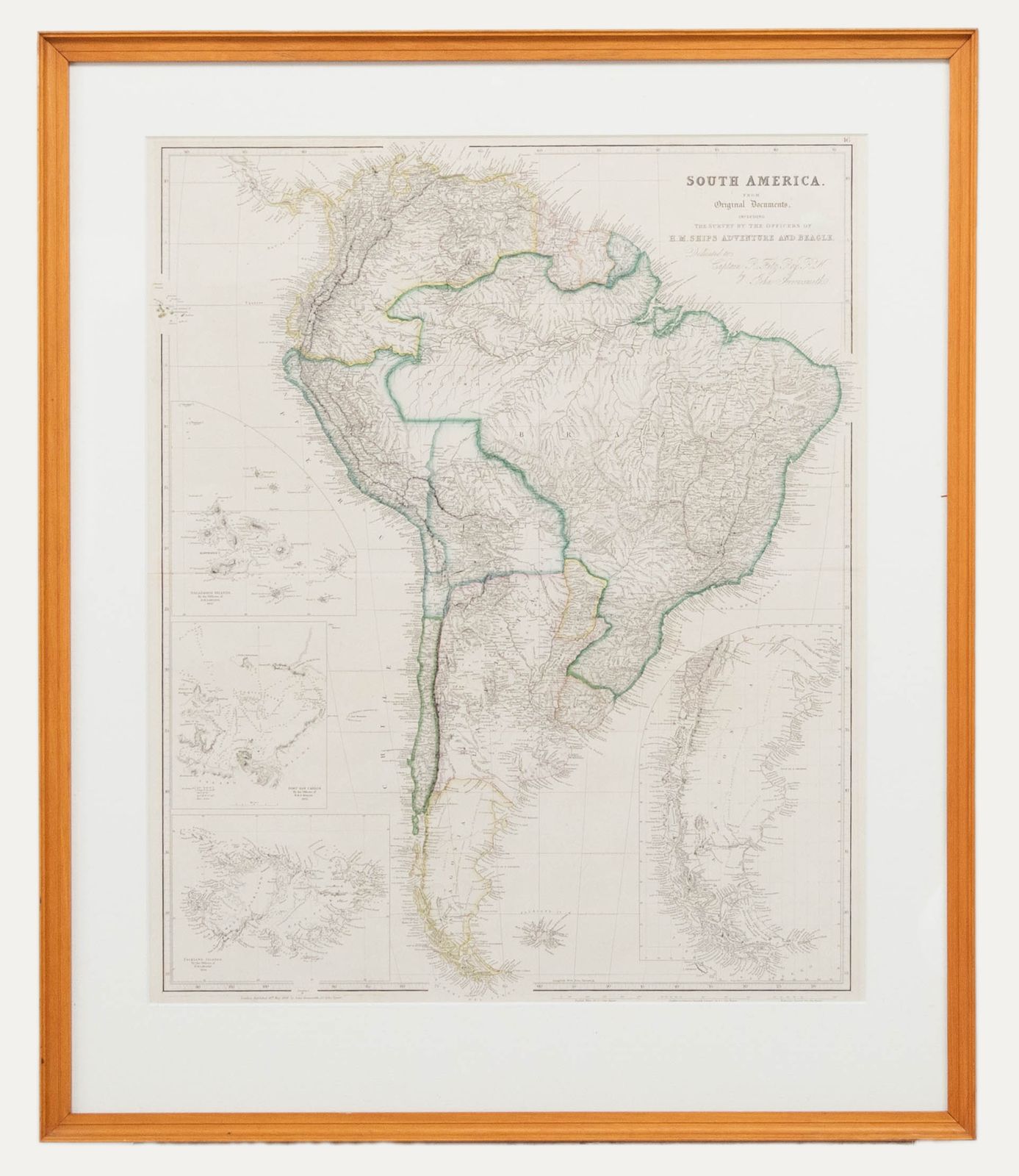 After John Arrowsmith (1790 1873) 20th Century Digital Print, South America