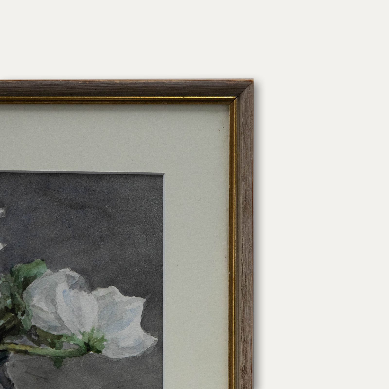 Mid 20th Century Watercolour Dog Roses photo 133.0