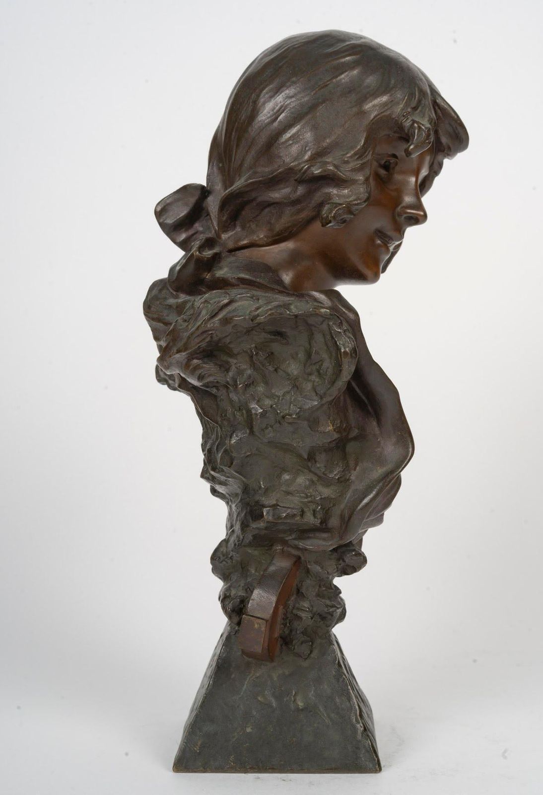 Bronze Sculpture Representing Salammbo By A.Sefebire, Early 20th Century. photo 2844.0