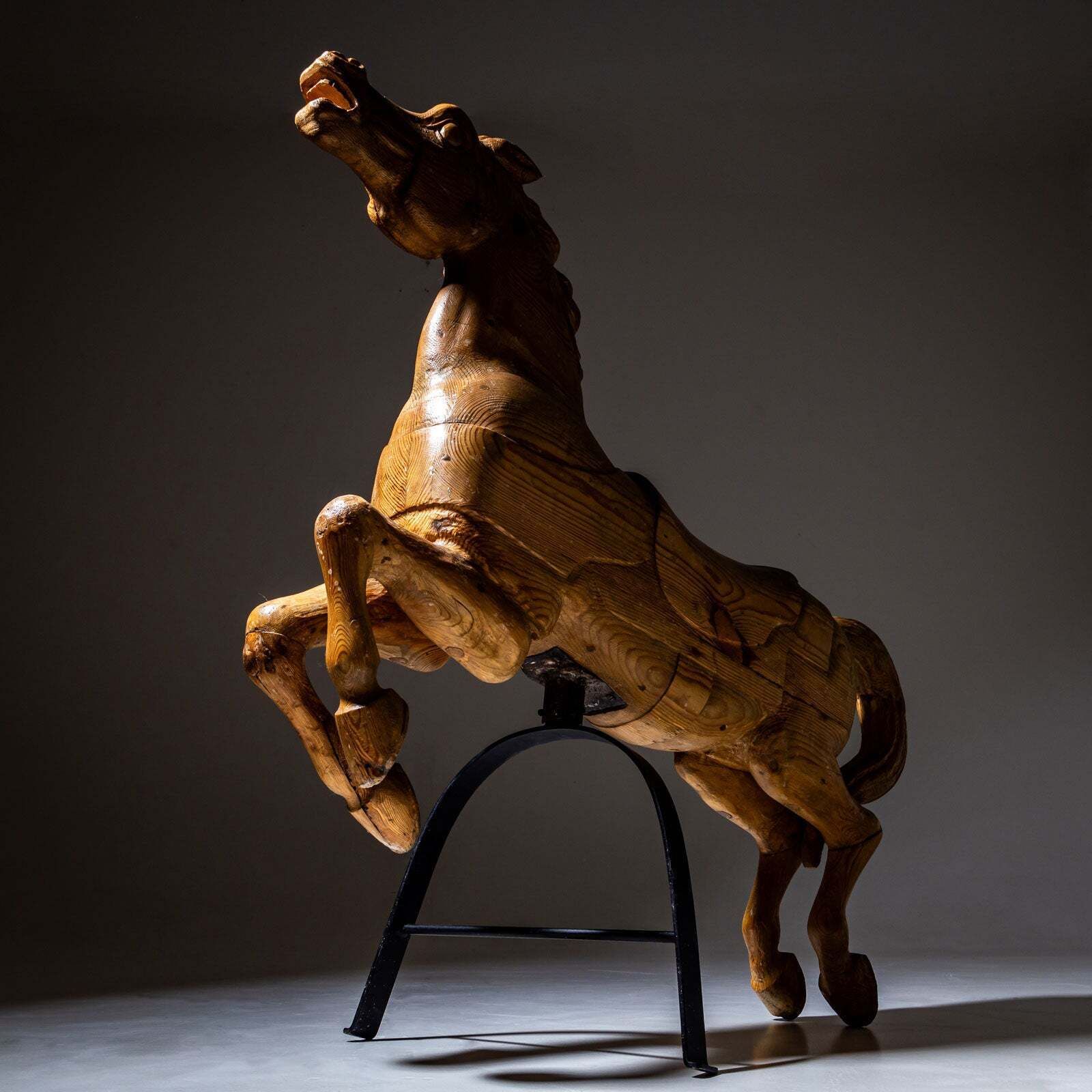 Wooden Merry Go Round Horse, Early 20th Century