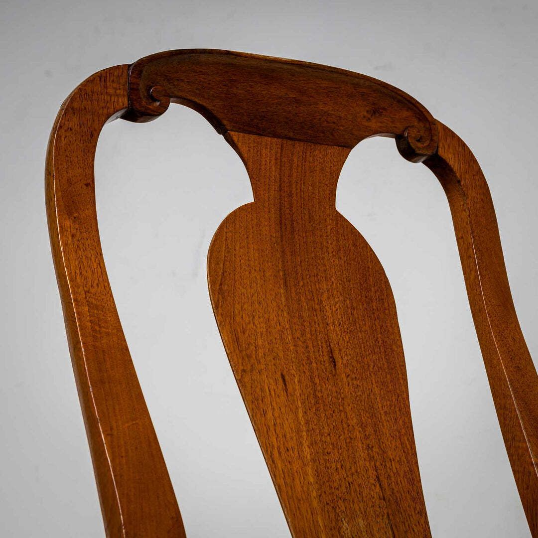 Four George II Dining Room Chairs, 18th Century photo vintage