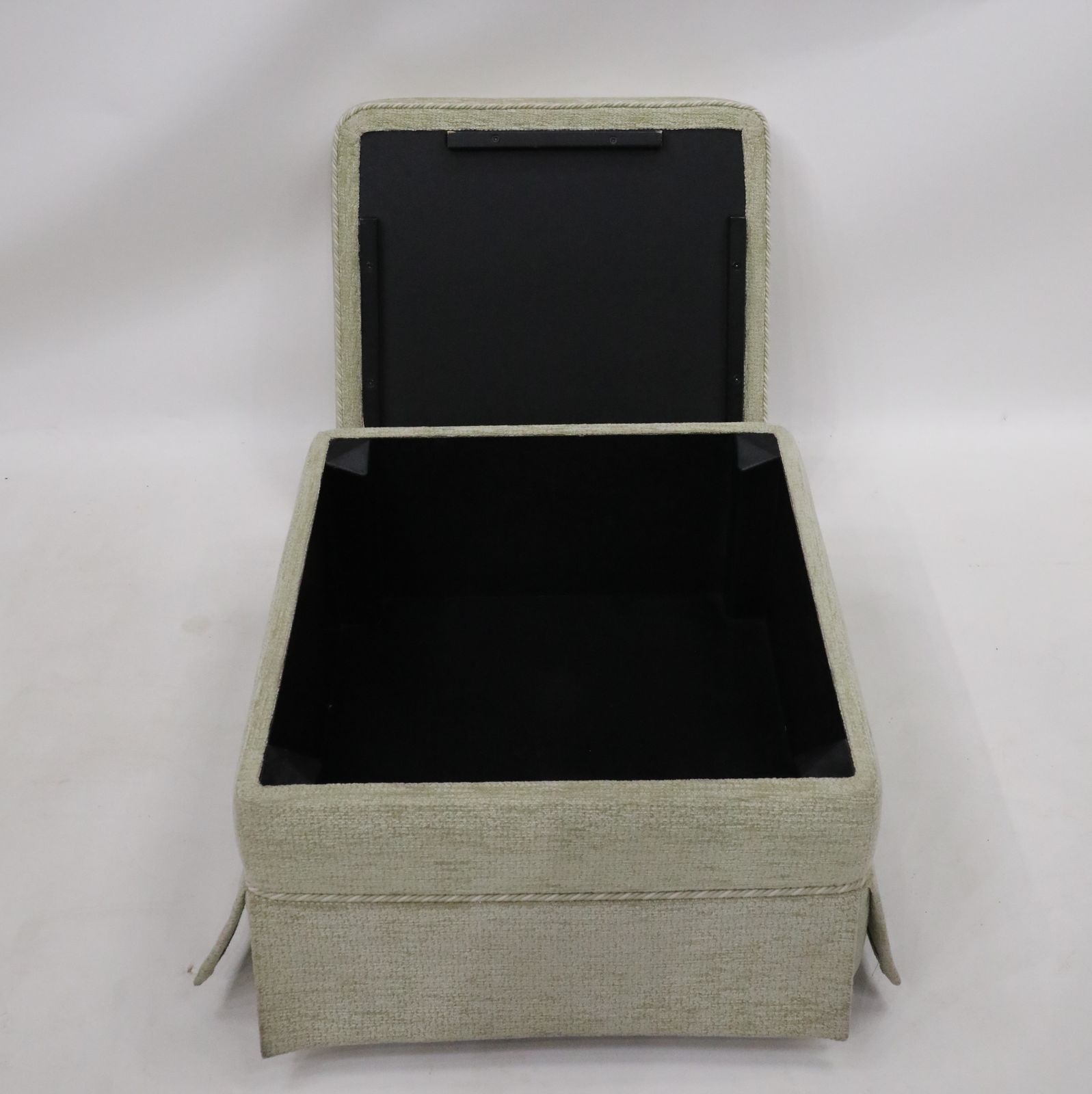 Ottoman By Vale Bridgecraft Light Green Fabric Vgc Free Uk Delivery* photo furniture