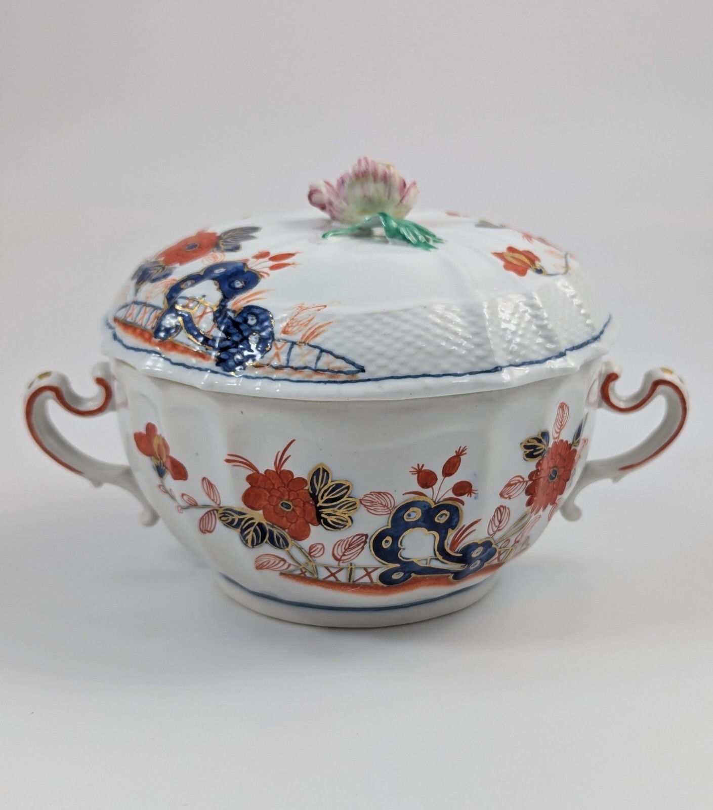 Richard Ginori, Antique And Rare Porcelain Lidded Cup, Italy, C.1850 photo Home Decor