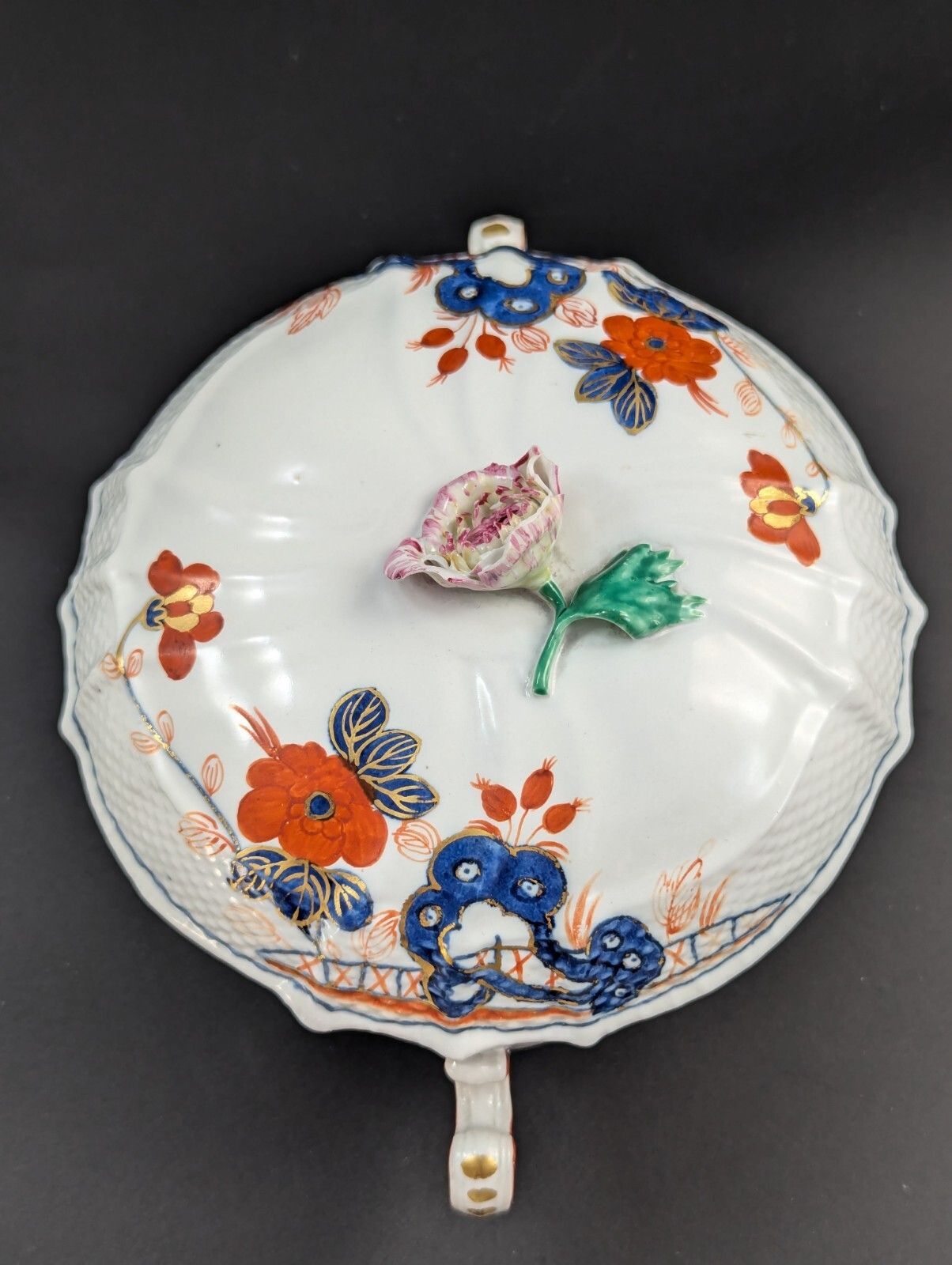 Home Decor Richard Ginori, Antique And Rare Porcelain Lidded Cup, Italy, C.1850 photo