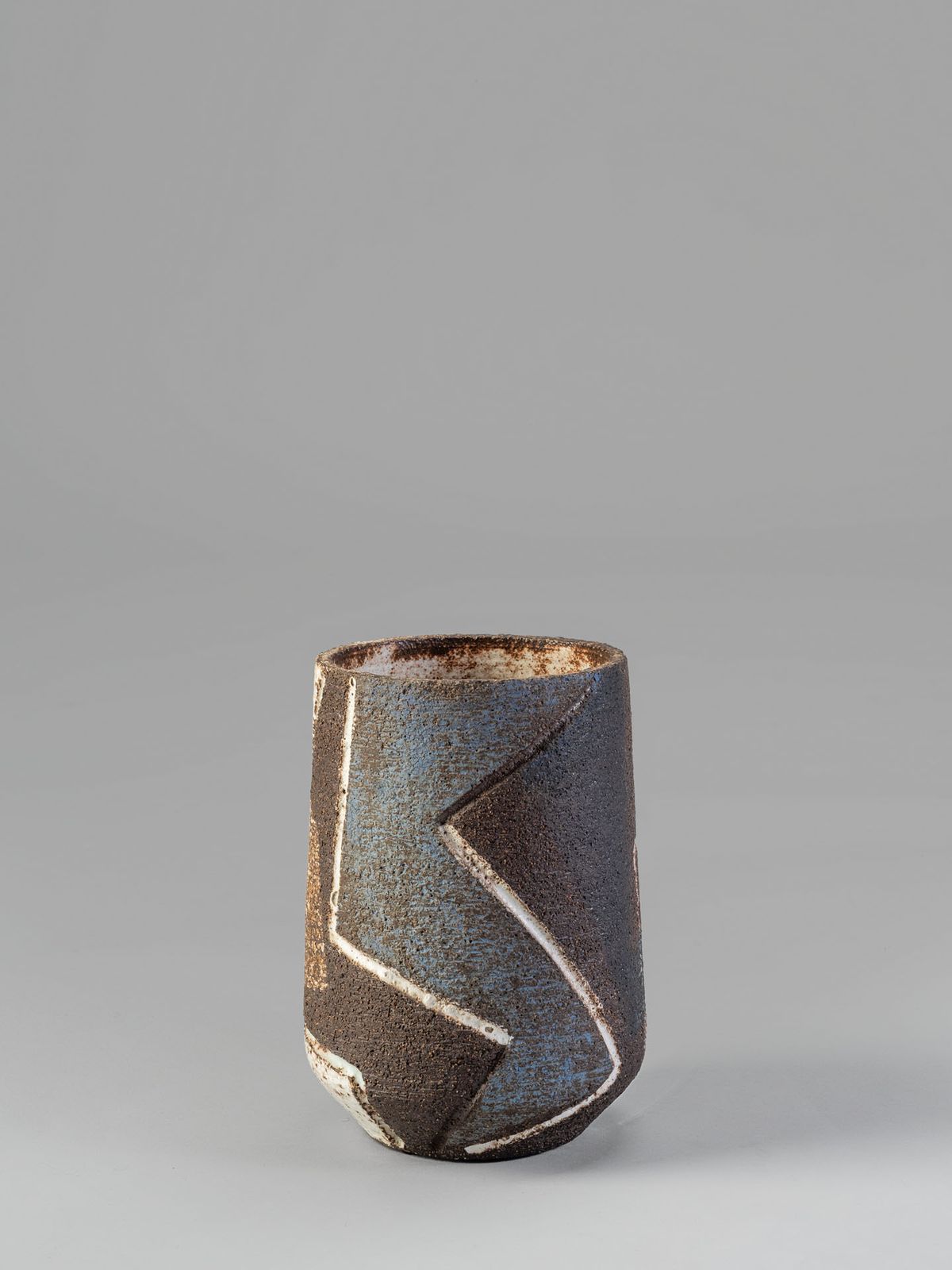 Zaalberg Holland, Glazed Stoneware Vase, 1950s