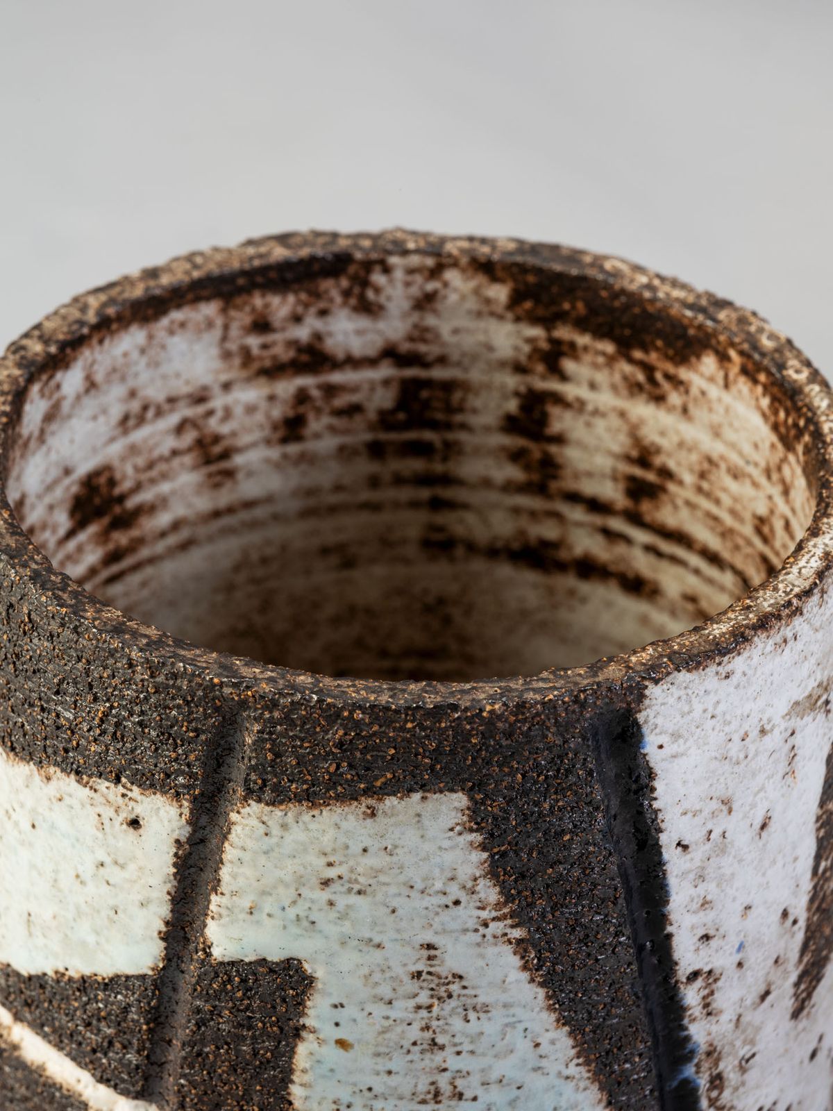 Zaalberg Holland, Glazed Stoneware Vase, 1950s photo Home Decor