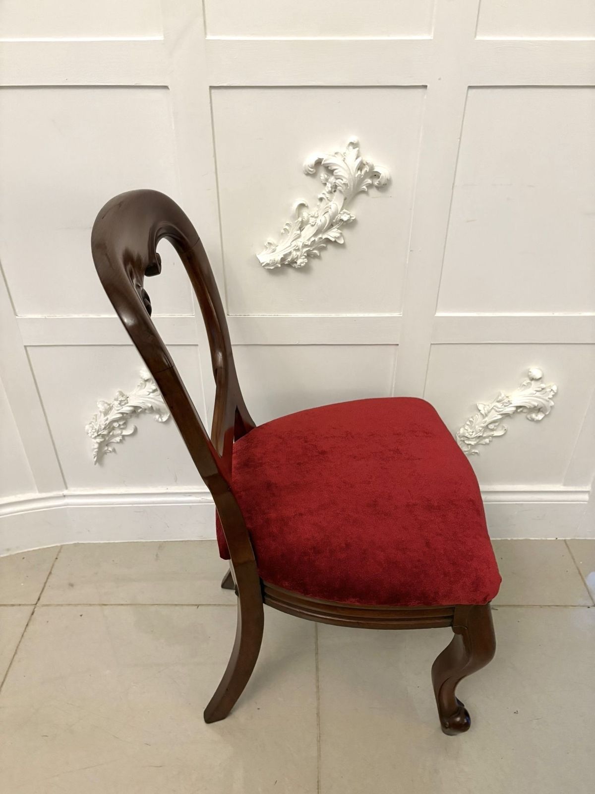 2750.0 Superb Quality Set Of Six Antique 19th Century Mahogany Dining Chairs photo