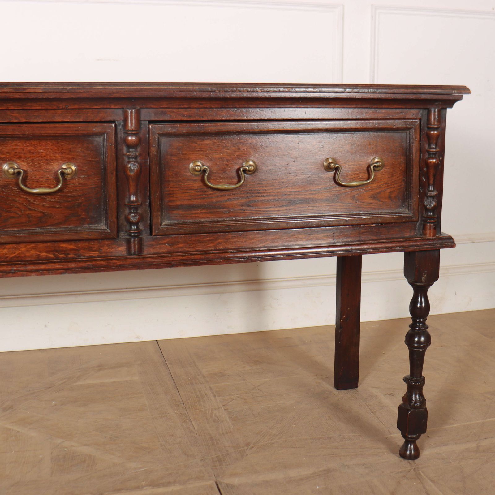 English Oak Dresser Base, 1800s photo Furniture