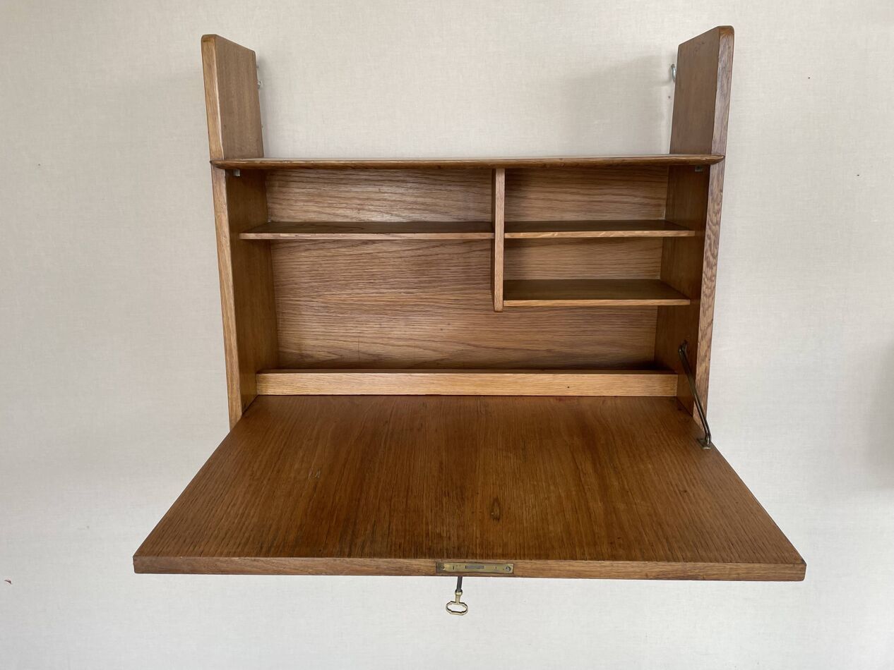Hanging Secretary By Marcel Gascoin, Arhec Editions   1950 photo furniture