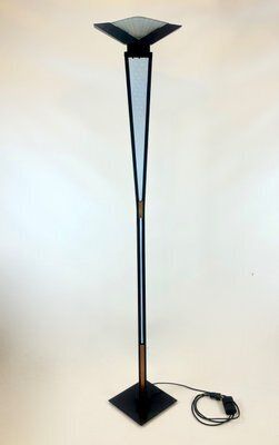 Italian Modern Murano Glass Floor Lamp, 1980s