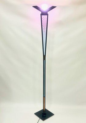 Italian Modern Murano Glass Floor Lamp, 1980s photo furniture
