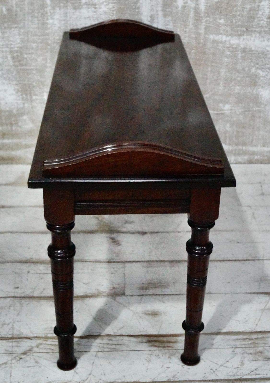 Edwardian Mahogany Hall Bench photo Furniture