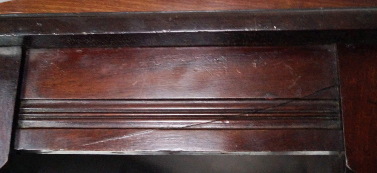photo furniture Edwardian Mahogany Hall Bench