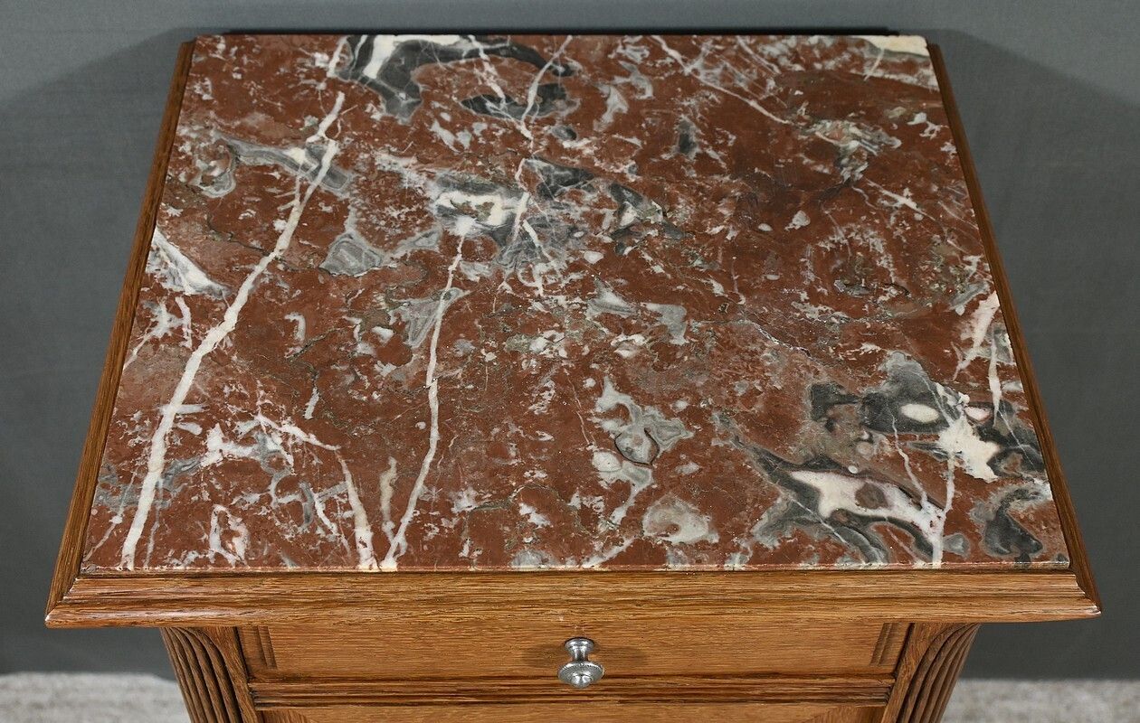 Oak Coffee Table Or Bedside Table – 1930 photo 310.0