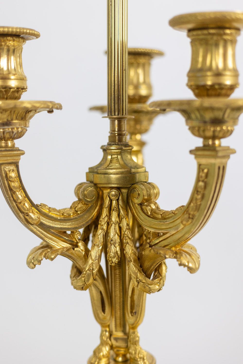 Eugène Bazart Paris. Lamp “Bouillotte” In Gilt Bronze. Circa 1880. photo buy