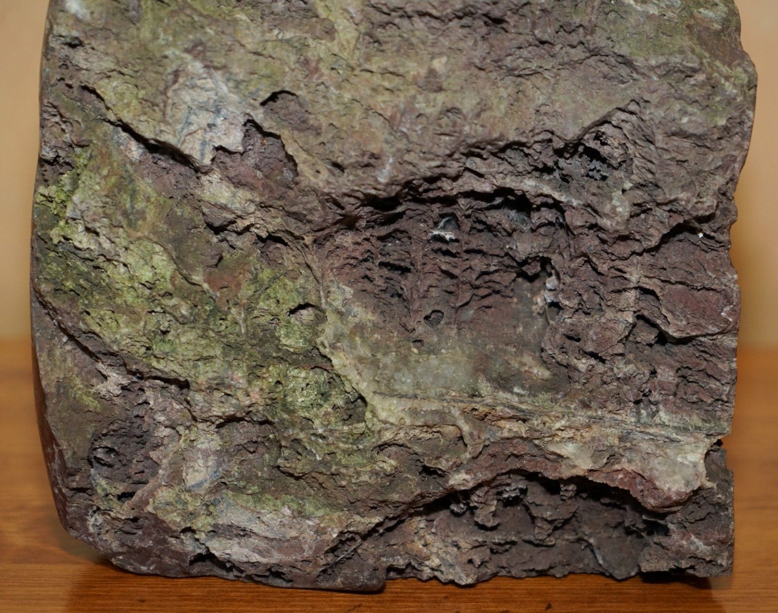 895.0 Oranely Sulpted Antique Library Book Carved From Rock Of A Very Rustic Part Set photo
