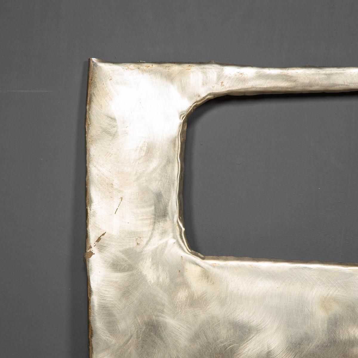 20th Century Italian Mix Metal Wall Art Car, C.1970 photo 2195.0