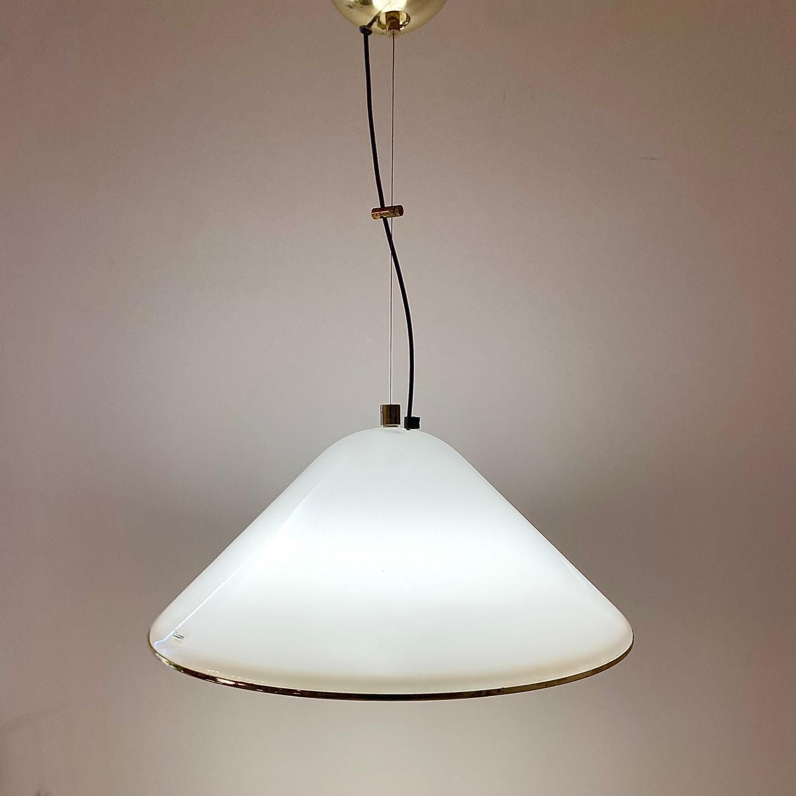 photo buy Space Age Iguzzini Hanglamp "Elpis", Harvey Guzzini, Italië, Jaren 1970