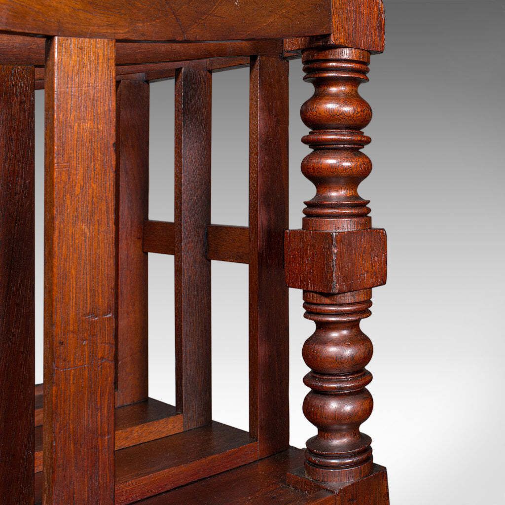 photo for sale Antique 4 Division Canterbury, English, Newspaper, Magazine Stand, Regency, 1820