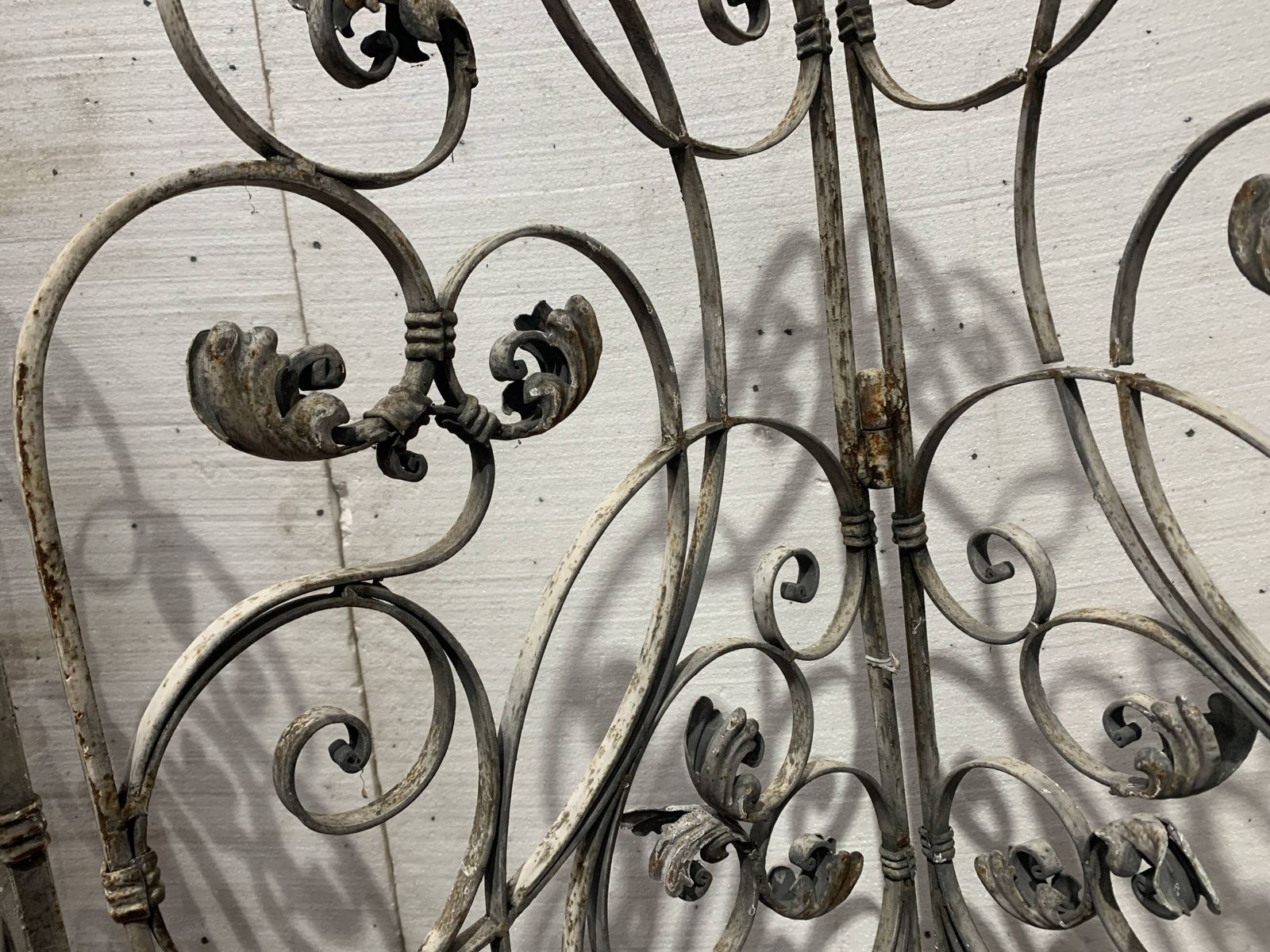20th Century Wrought Iron Four Leaf Partition photo for sale