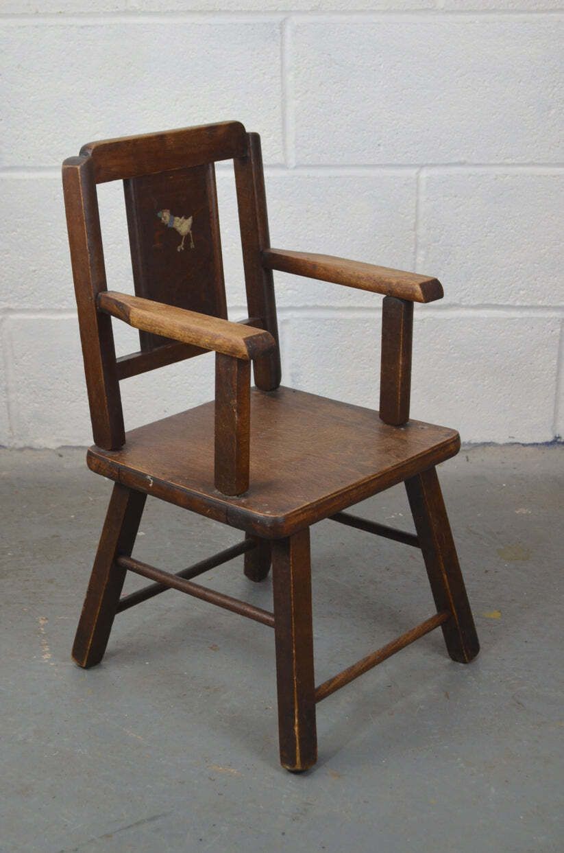 Early 20th Century Children's Chair photo furniture